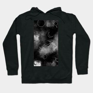 Space hand drawn Hoodie